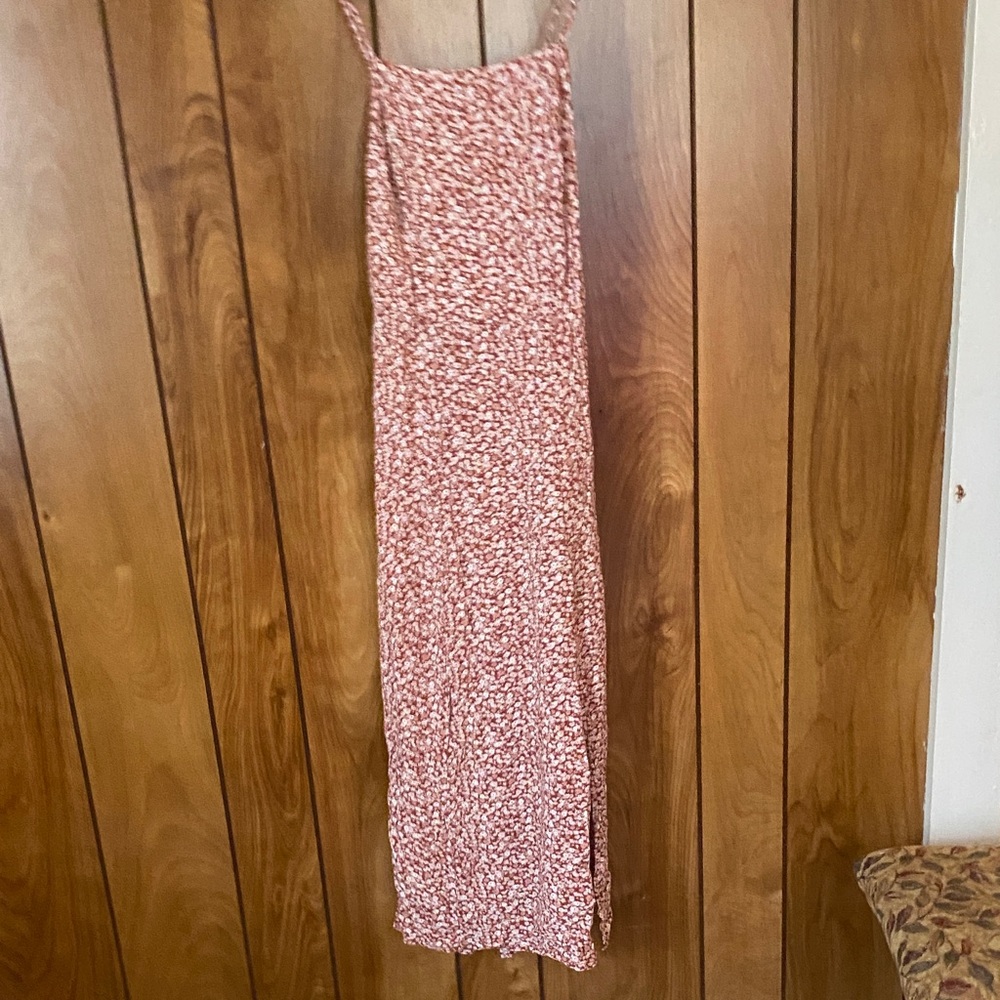 Aeropostale Floral Pink Maxi Dress